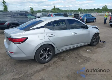 2021 Nissan Sentra Sv Xtronic Cvt from USA, damaged, VIN 3N1AB8CV4MY293551